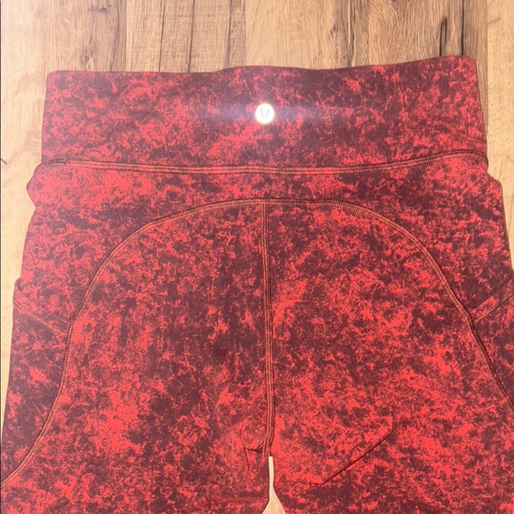 Lululemon Invigorate Red High-Rise Tight 28" - 8 - Picture 8 of 13